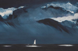 Voile sous orage